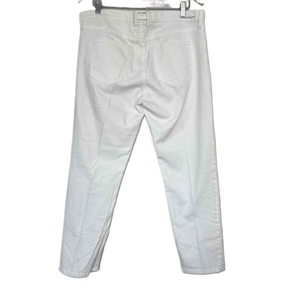 Current Elliott The Fling Jeans in Sugar Size 32 5-Pocket High Rise Stretch - Picture 2 of 15